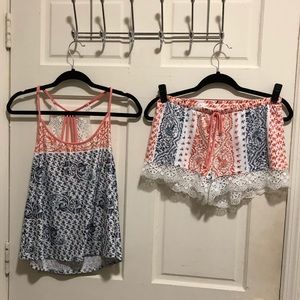 Floral Loungewear / Pajama Set